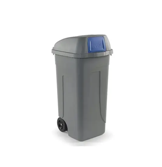 Contenitore sportello basculante in “Plastica Seconda Vita” Medial Bloom Push