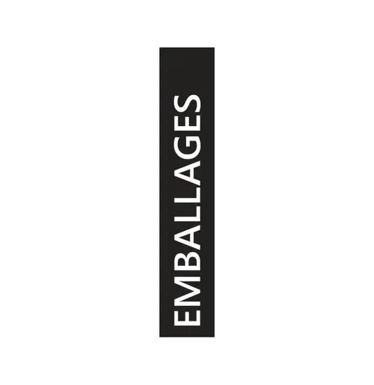 Etichetta autoadesiva emballages (francese) Medial International Etichetta autoadesiva verticale DECHETS DIVERS