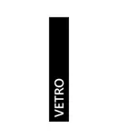Etichetta autoadesiva verticale VETRO Medial Stik
