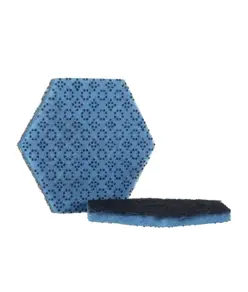 Fibre a doppia funzione delicata 3M Scotch-Brite™2000 Hex