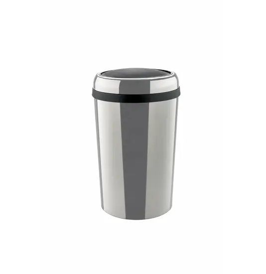 Gettacarte cilindrico con coperchio basculante Medial Swingo