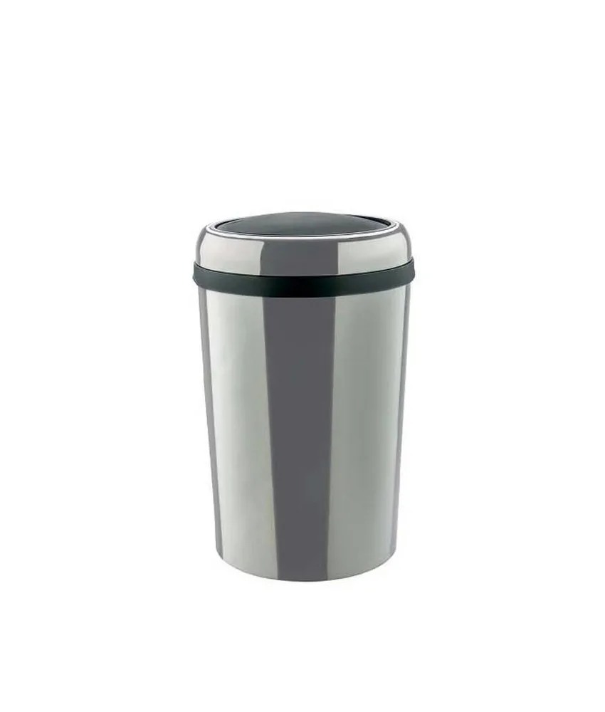 Gettacarte cilindrico con coperchio basculante Medial Swingo