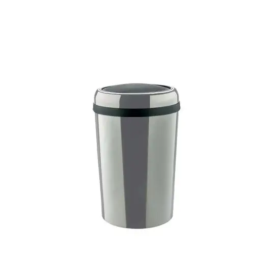 Gettacarte cilindrico con coperchio basculante Medial Swingo