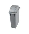 Gettacarte con coperchio a sportello basculante Medial Office 90