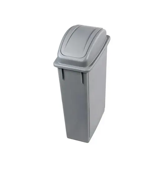 Gettacarte con coperchio a sportello basculante Medial Office 90