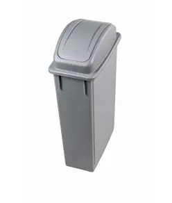 Gettacarte con coperchio a sportello basculante Medial Office 90