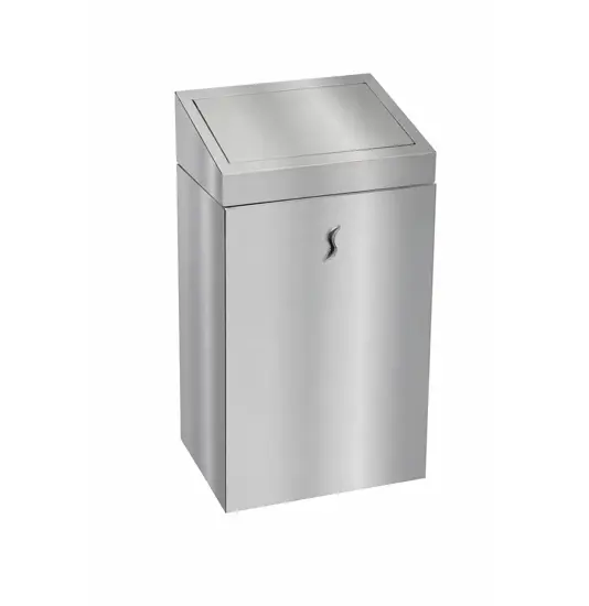 Gettacarte con coperchio push Medial Brinox