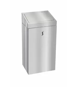Gettacarte con coperchio push Medial Brinox