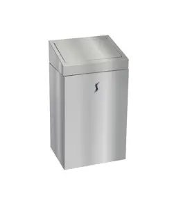 Gettacarte con coperchio push Medial Brinox