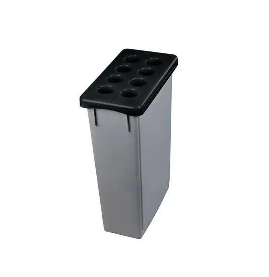 Gettacarte con coperchio raccolta bicchieri Medial Office 90