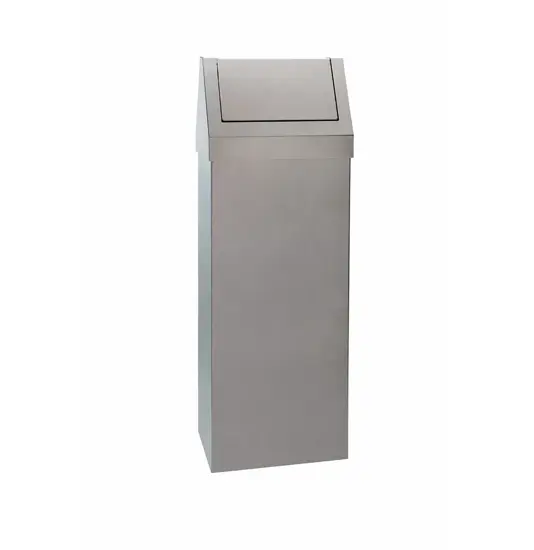 Gettacarte con sportello basculante inox Medial Storico