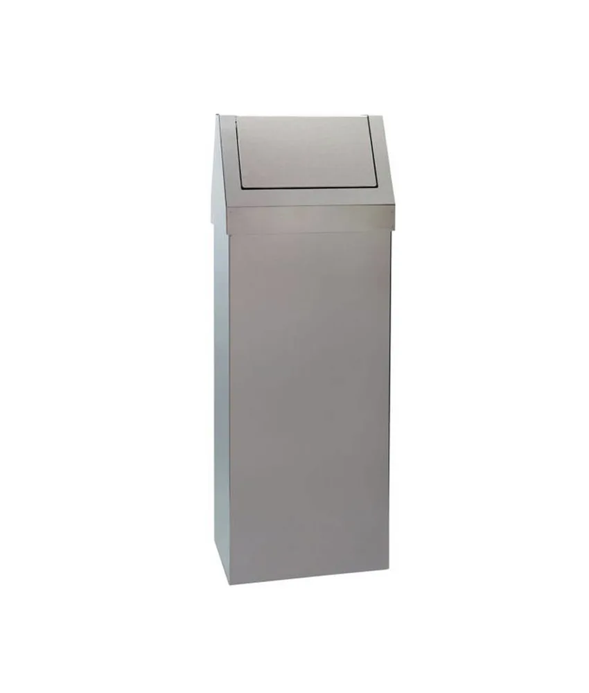 Gettacarte con sportello basculante inox Medial Storico