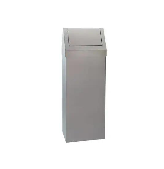 Gettacarte con sportello basculante inox Medial Storico