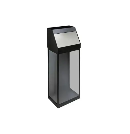 Gettacarte push con sportello inox Medial Storico Kril