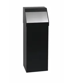 Gettacarte push con sportello inox Medial Storico