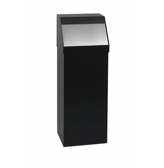 Gettacarte push con sportello inox Medial Storico
