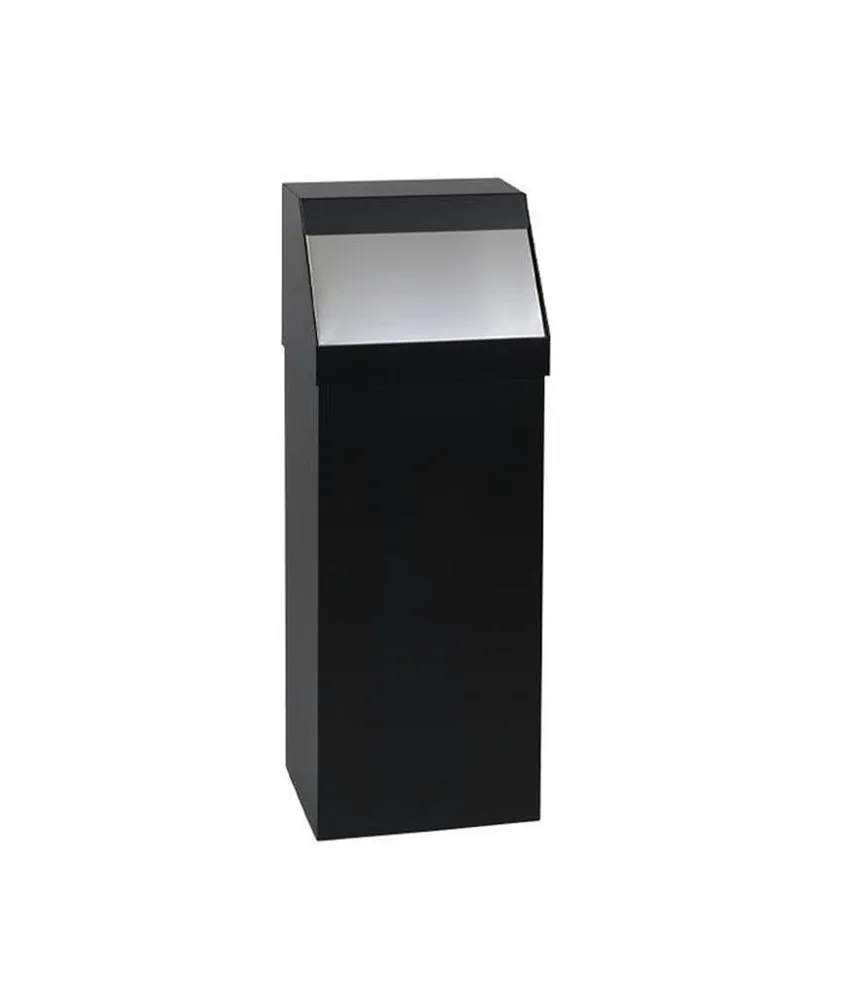 Gettacarte push con sportello inox Medial Storico