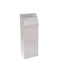 Gettacarte push con sportello inox Medial Storico
