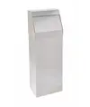 Gettacarte push con sportello inox Medial Storico