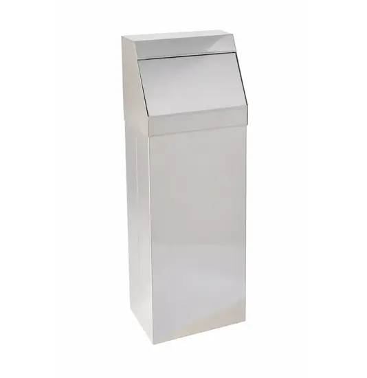 Gettacarte push con sportello inox Medial Storico