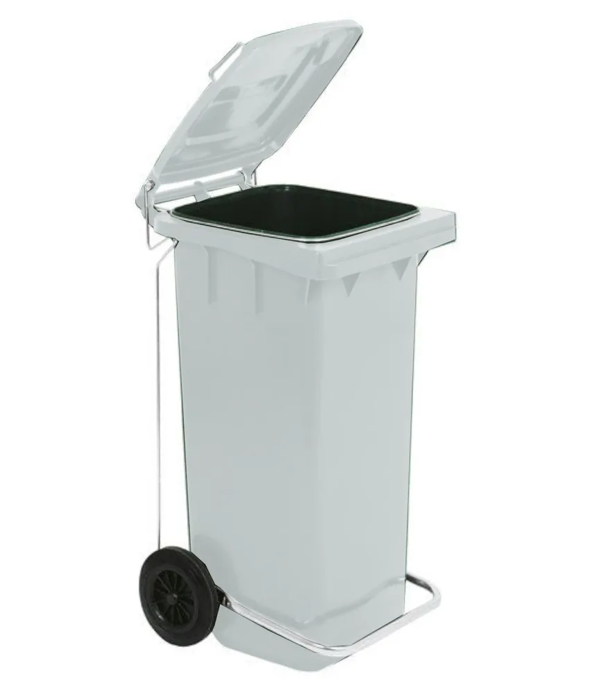 Pedale + anello fermasacco per cassonetti da esterno, modello "Contivia Basic 2" da 120 lt Medial Contivia Basic 2 - 120 L