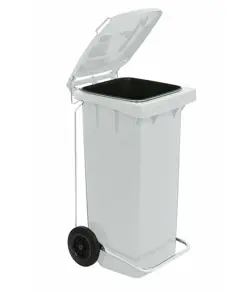 Pedale + anello fermasacco per cassonetti da esterno, modello "Contivia Basic 2" da 120 lt Medial Contivia Basic 2 - 120 L