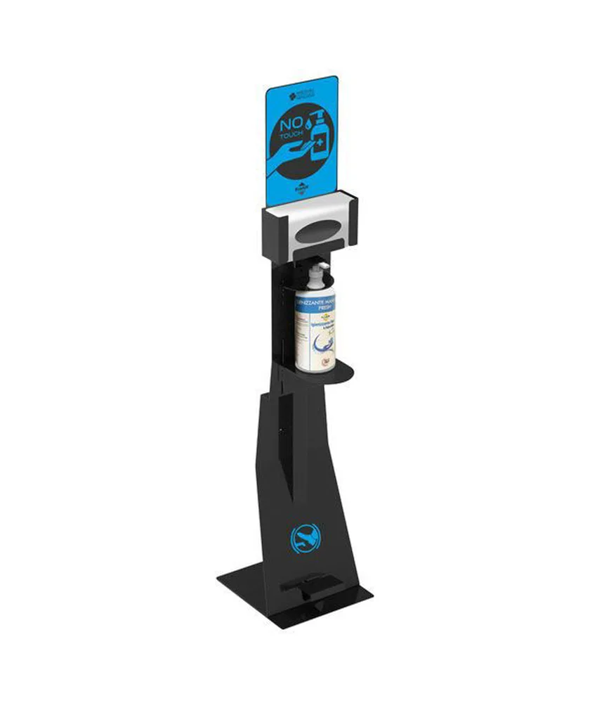 Postazione igienizzante a pedale Medial Totem Press