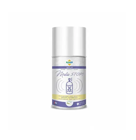 Ricarica di spray dissuasore per insetti (250 ml) - profumo "Citronella" Medial Malia STOP