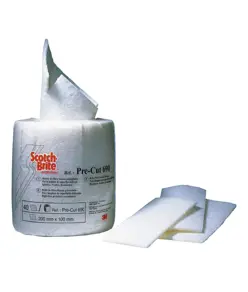 rotoli pretagliati di fibra bianca 3M Scotch-Brite™