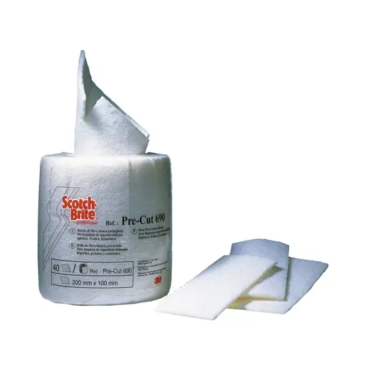 rotoli pretagliati di fibra bianca 3M Scotch-Brite™