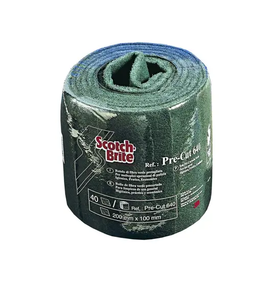 rotoli pretagliati di fibra verde 3M Scotch-Brite™