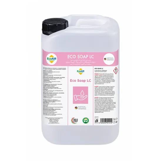 Sapone liquido mani (Talco - 5 L) Medial Ecosoap LC White