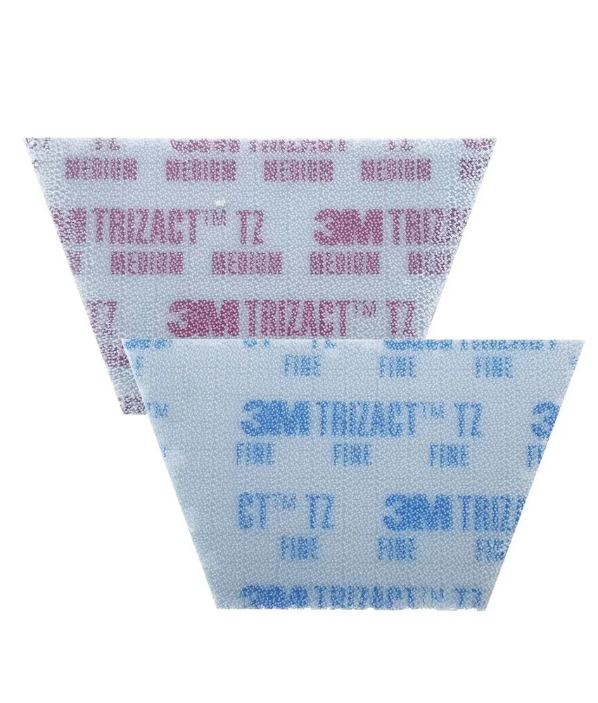 4 Scatole da 4 dischi per la preparazione delle superfici in marmo 3M Trizact Diamond, per la riparazione di pavimentazioni soggette a abrasioni -...