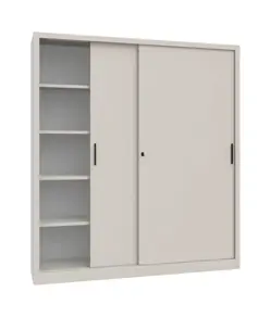 Armadio metallico alto con ante scorrevoli Fami