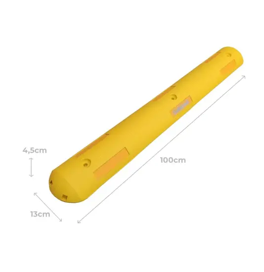 Cordolo fermaruota in PVC Safemax