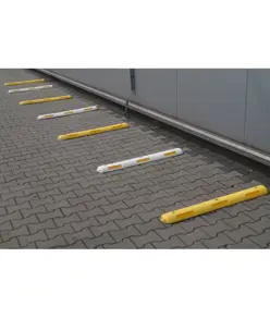 Cordolo fermaruota in PVC Safemax