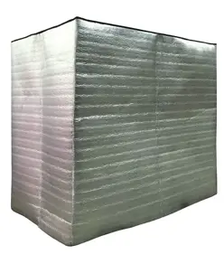 Cappuccio isotermico per pallet Safemax con materiale isolante termoriflettente