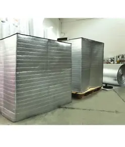 Cappuccio isotermico per pallet Safemax con materiale isolante termoriflettente