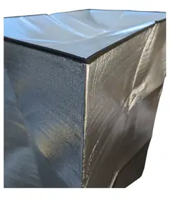 Cappuccio isotermico per pallet Safemax con materiale isolante termoriflettente