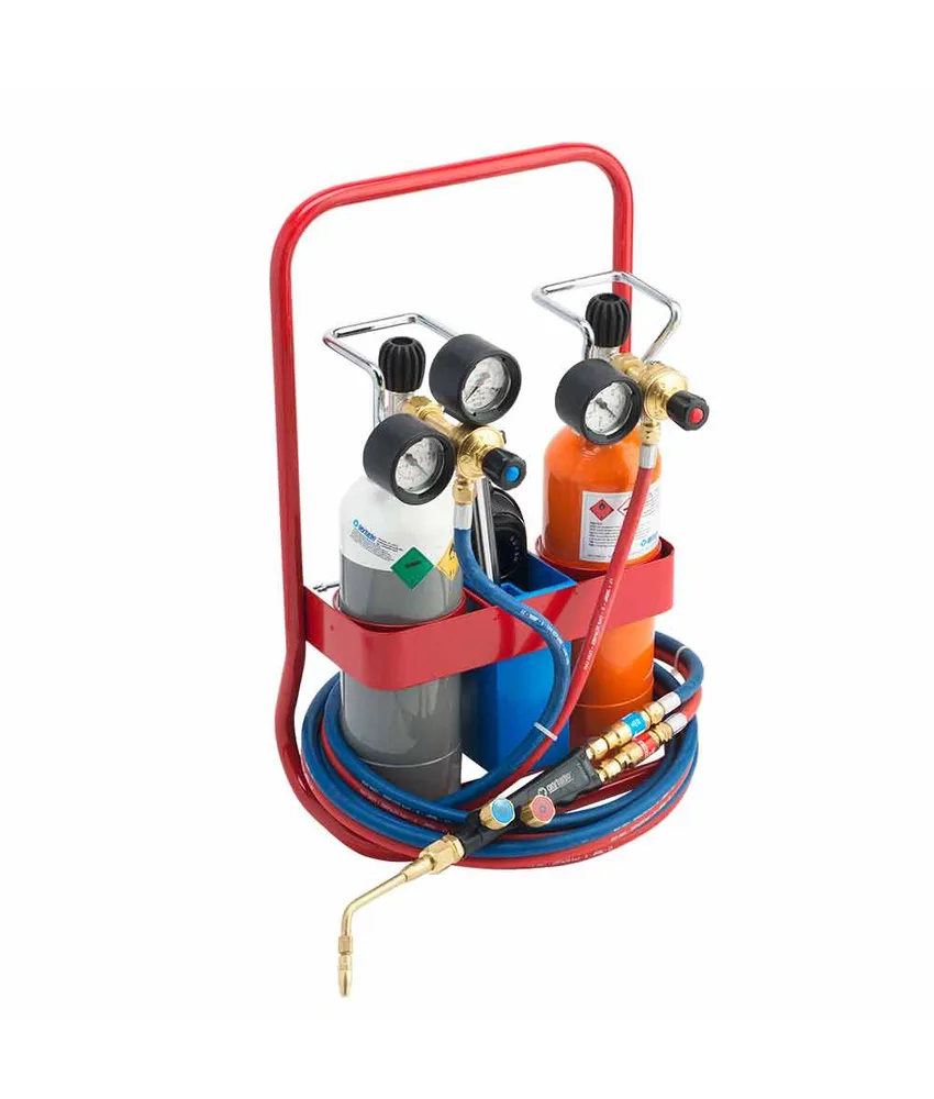 Kit per saldatura Turbo Mini, lancia da 100 lt/h - impugnatura MINI attacco M20x1,25 - 2 litri