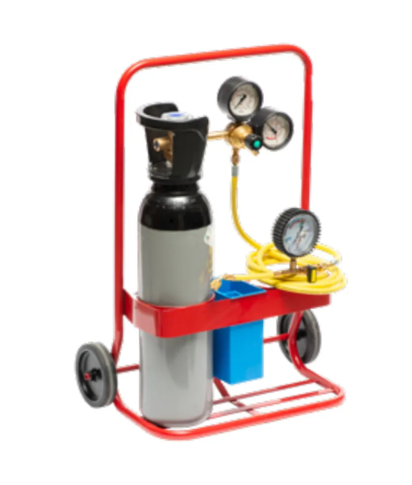 Klima kit 4500, per l'alloggiamento di una bombola da 2 litri di gas refrigerante - 200 bar extra UE