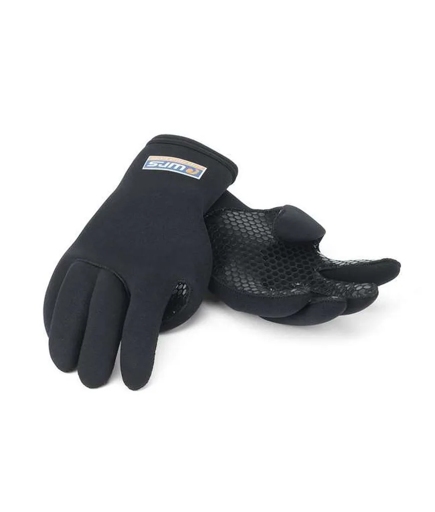 Guanti rinforzati in neoprene 3 mm WRS, diverse taglie - colore: nero