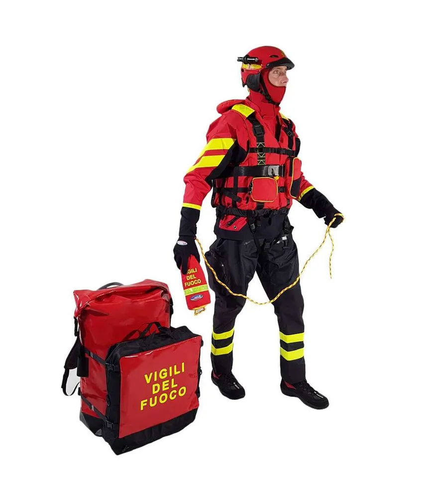 Sacco Vigile del Fuoco di III categoria WRS, capitolato ministeriale - sacca già composta