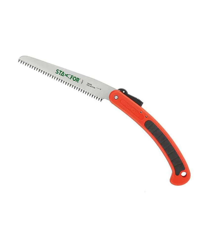 Seghetto taglia legno pieghevole, manico in plastica - 180 grammi