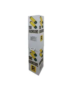 contenitori in cartone per neon esausti