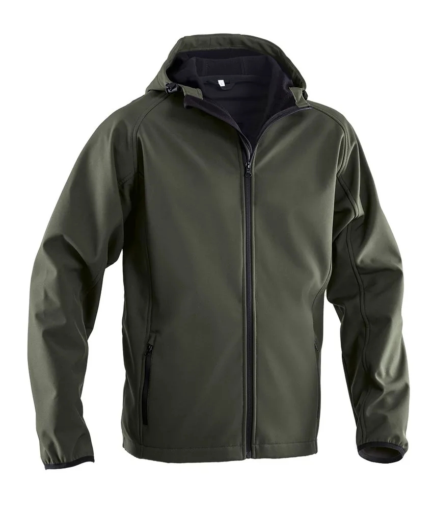 Felpa invernale P&P Loyal Softshell Wave, 100% poliestere - cerniera centrale