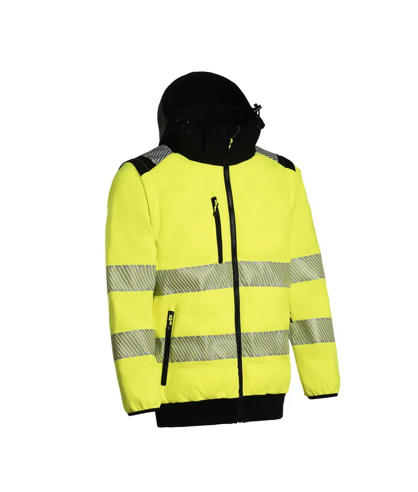 Giacca alta visibilità P&P Loyal 3D Polaris, II categoria - collo alla coreana