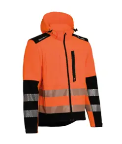 Giacca alta visibilità Softshell P&P Loyal Neon Evo