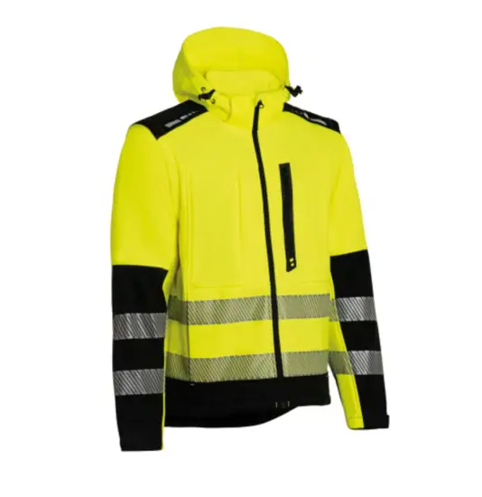 Giacca alta visibilità Softshell P&P Loyal Neon Evo