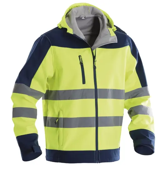 Giacca Softshell alta visibilità P&P Loyal Bright